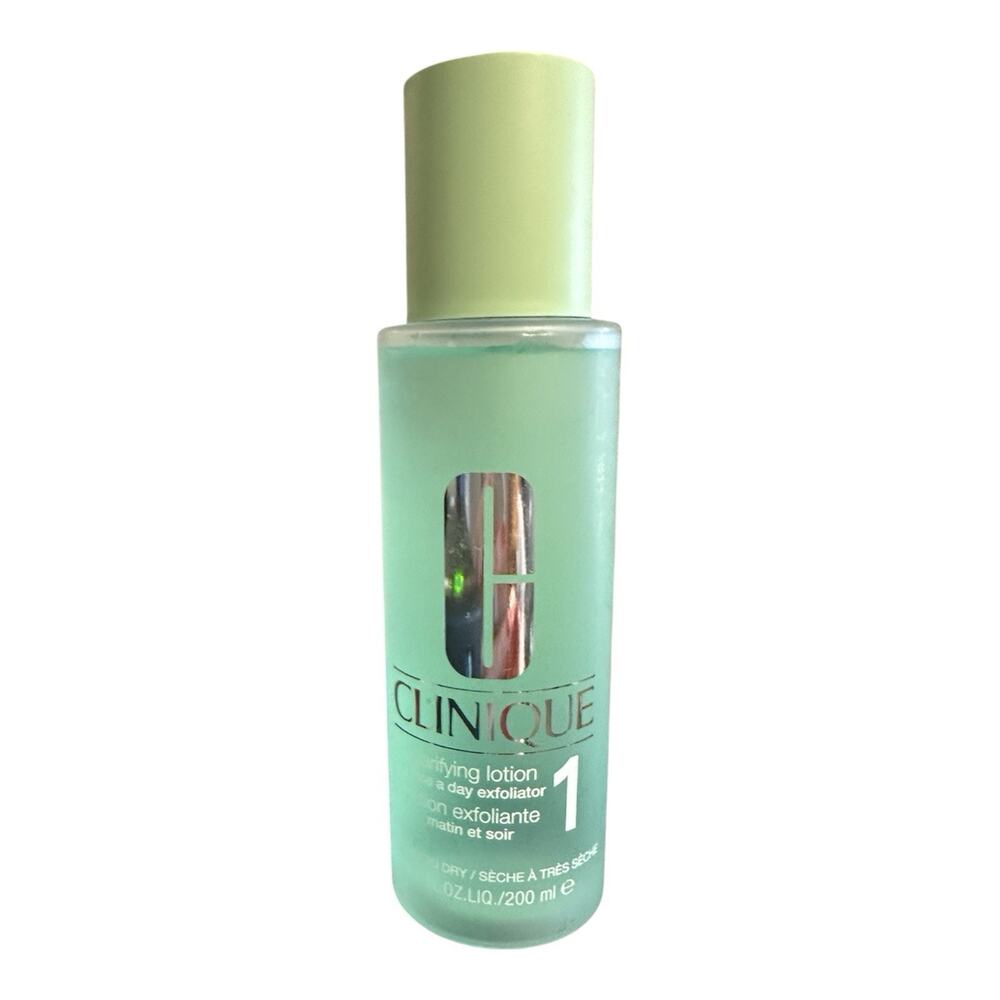 Clinique Clarifying Lotion 1 Very Dry to Dry Skin 200ml New 100% Authentic